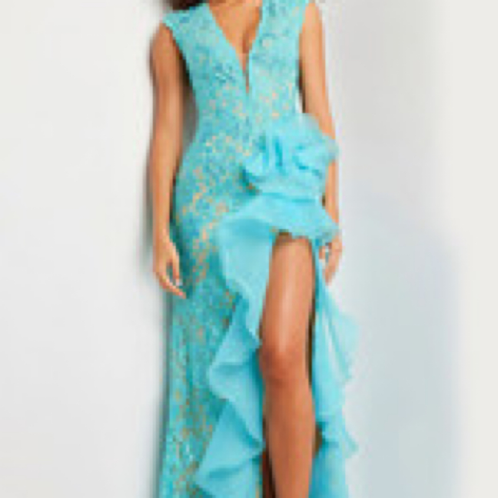 Jovani 38668 Evening Dress Size 2 Authentic Gorgeous Dress